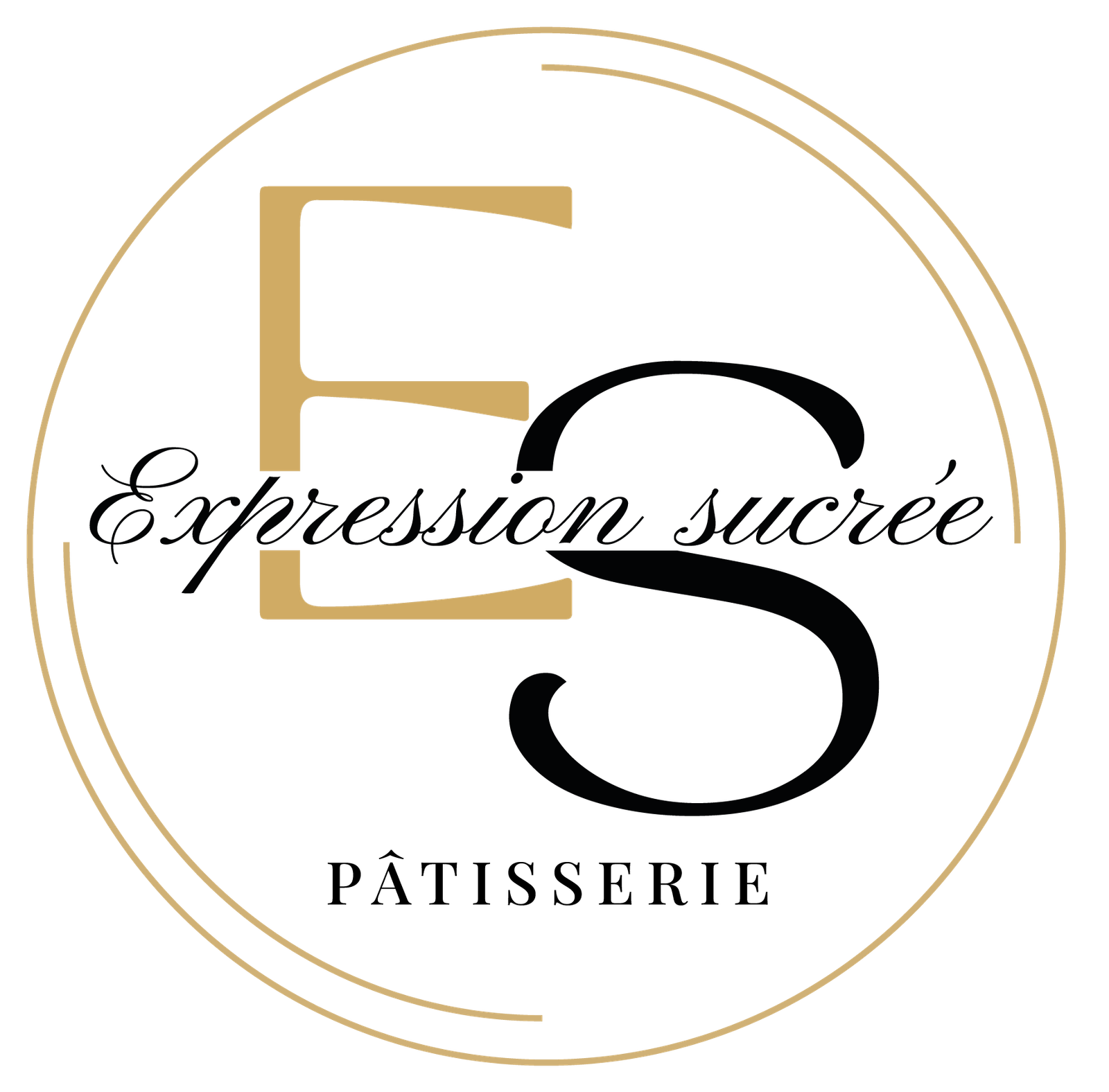 Logo entreprise expression sucrée pâtisserie Montpellier