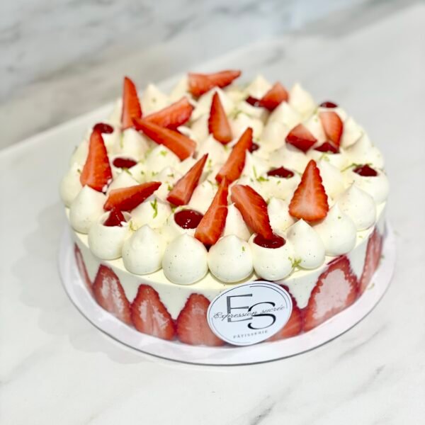 Image de gâteau Fraisier